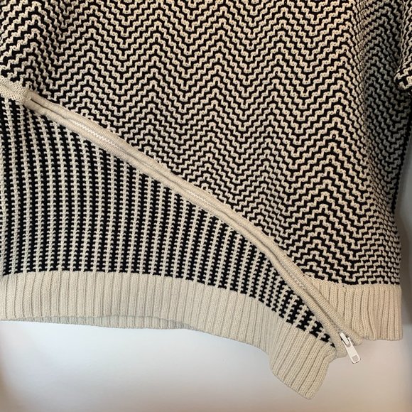 Opening Ceremony Black and White Crew Neck Sweater - Picture 6 of 8